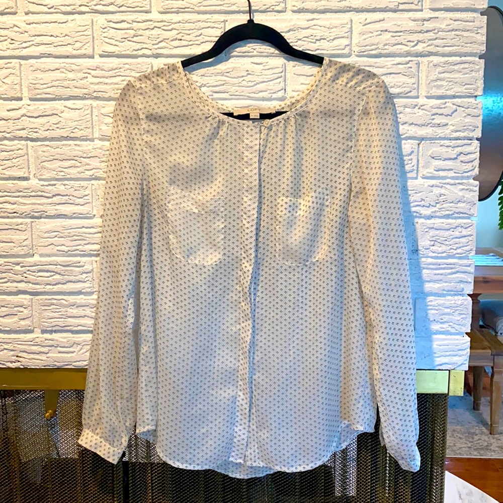 White business blouse